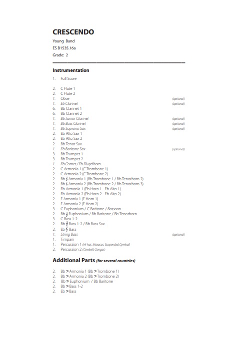 Crescendo - hier klicken