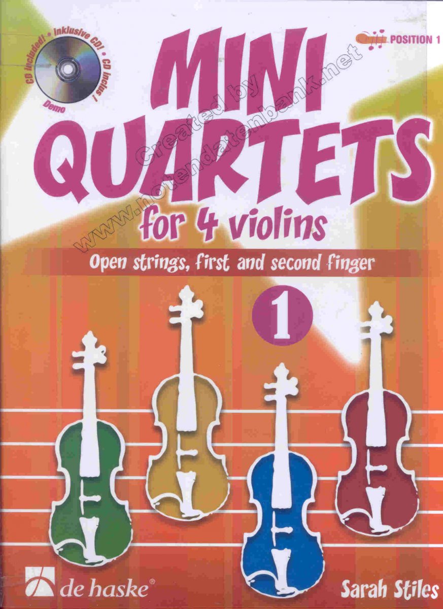 Mini Quartets for 4 Violins #1 - hier klicken