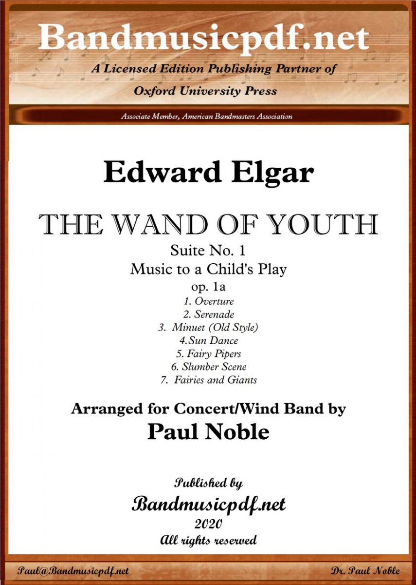 Wand of Youth, The (Suite #1 - 1907) - hier klicken