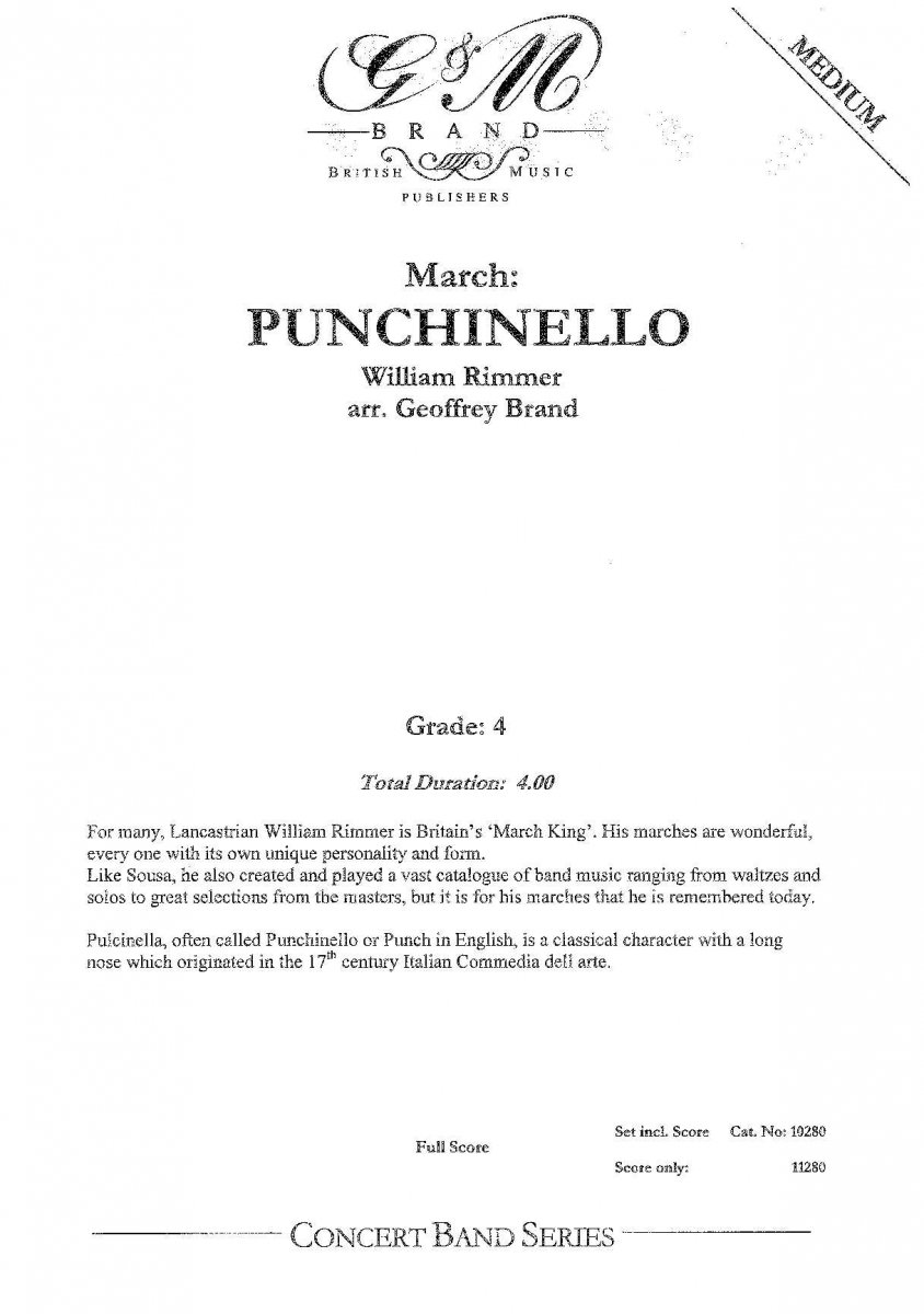 March Punchinello - hier klicken