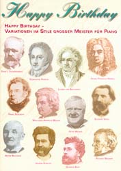 Happy Birthday Variationen #15 Kompl - hier klicken