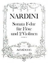 Sonata in F-dur fr Flte und 2 Violinen - klicken fr greres Bild