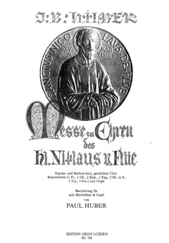 Messe zu Ehren des heiligen Niklaus von Fle - hier klicken