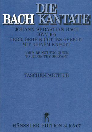 Herr, gehe nicht ins Gericht mit deinem Knecht - hier klicken