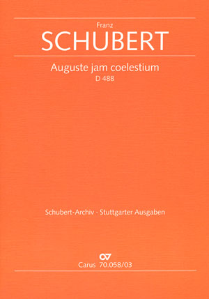 Auguste jam coelestium - hier klicken