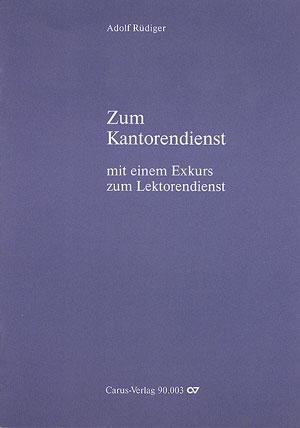 Zum Kantorendienst - hier klicken