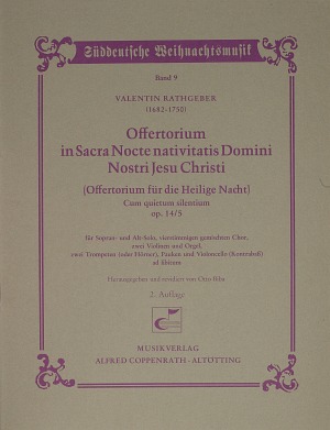 Offertorium in Sacra Nocte nativitatis Domini nostri Jesu Christi (Offertorium für die Heilige Nacht) - hier klicken Offertorium in Sacra Nocte nativitatis Domini nostri Jesu Christi (Offertorium für die Heilige Nacht) - hier klicken