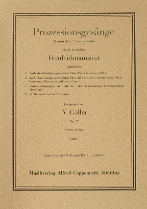 Goller, Prozessionsgesnge - hier klicken