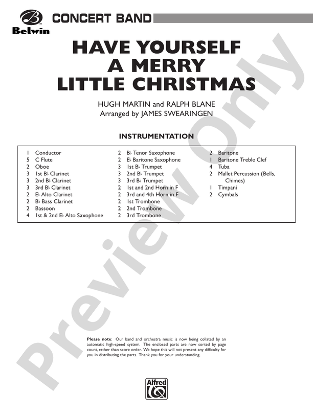 Have Yourself a Merry Little Christmas - hier klicken