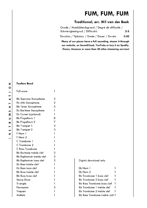 Fum, Fum, Fum - hier klicken