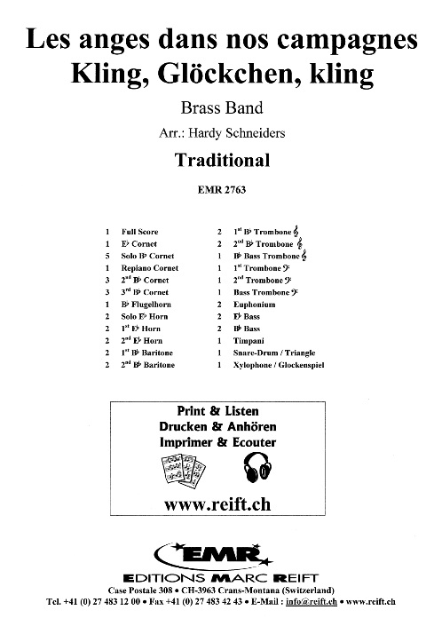 Les Anges dans nos Campagnes (Kling Glckchen kling) - hier klicken