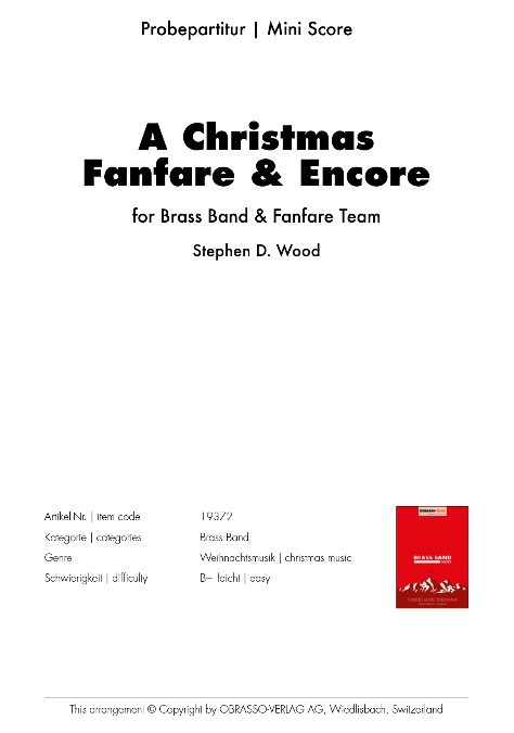 A Christmas Fanfare and Encore - hier klicken