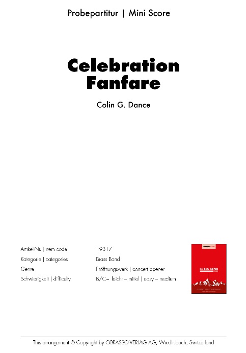Celebration Fanfare - hier klicken