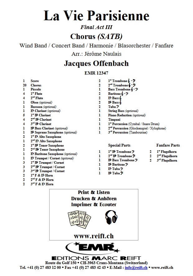 La Vie Parisienne (Final Act III) - hier klicken