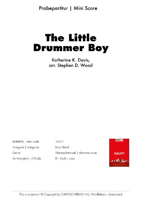 Little Drummer Boy, The - hier klicken
