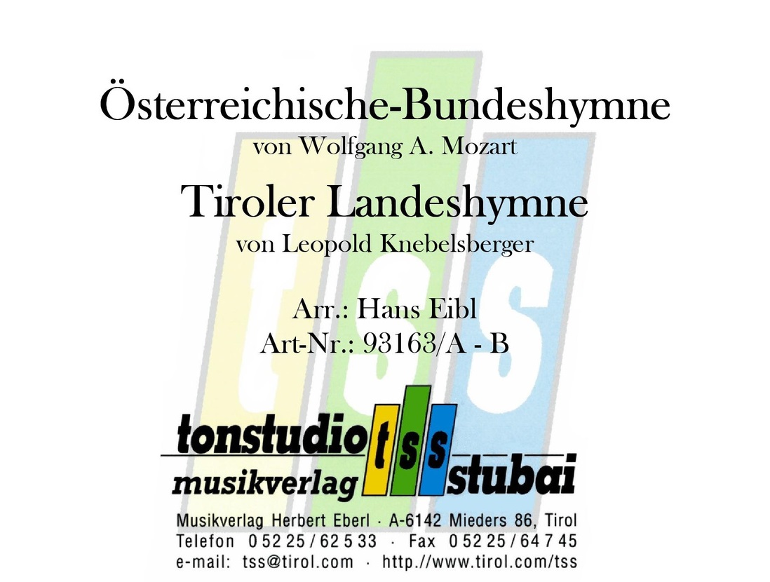 Tiroler Landeshymne - hier klicken Tiroler Landeshymne - hier klicken