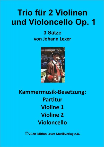 Trio f�r 2 Violinen und Violoncello - hier klicken