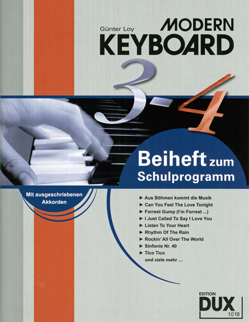 Modern Keyboard Beiheft 3 - 4 - hier klicken Modern Keyboard Beiheft 3 - 4 - hier klicken