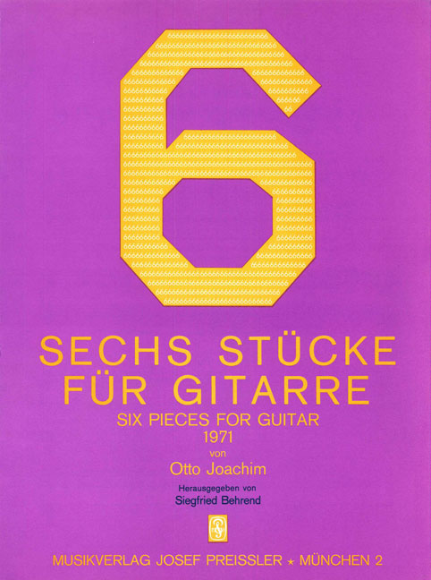 6 Stücke für Gitarre - hier klicken 6 Stücke für Gitarre - hier klicken