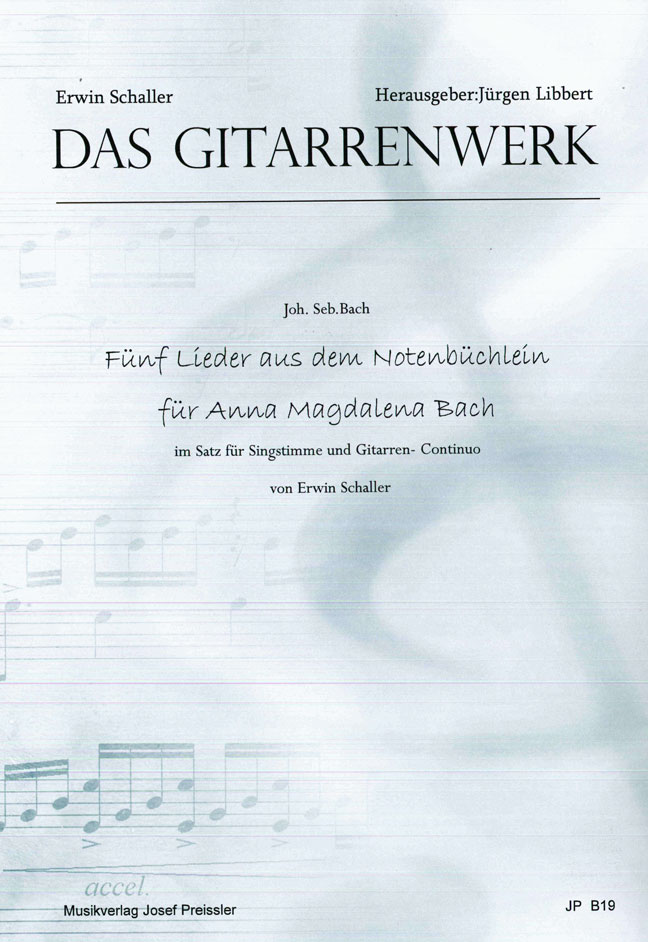 5 Lieder aus dem Notenbchlein fr Anna Magdale - hier klicken