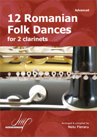 12 Romanian Folk Dances (2 clarinets) - hier klicken