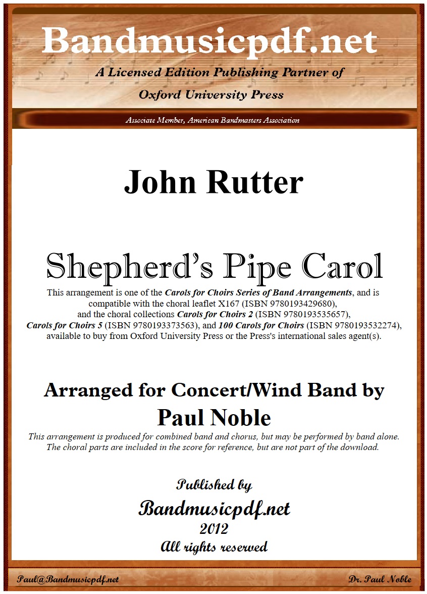 Shepherd's Pipe Carol - hier klicken