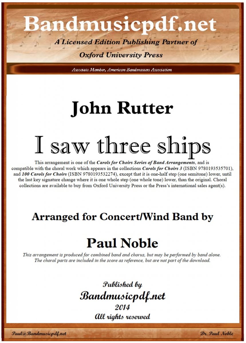I saw three ships - hier klicken I saw three ships - hier klicken