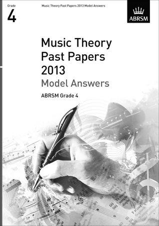 Music Theory Past Papers 2013 Model Answers: ABRSM Grade 4 - hier klicken