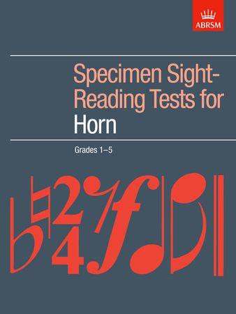 Specimen Sight-Reading Tests for Horn, Grades 1-5 - hier klicken