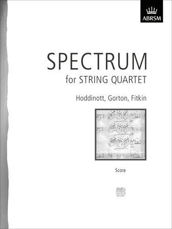 Spectrum for String Quartet, Score - hier klicken Spectrum for String Quartet, Score - hier klicken