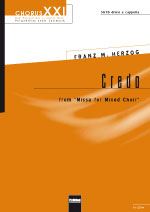 Credo (aus 'Missa Lux Caelestis') - hier klicken Credo (aus 'Missa Lux Caelestis') - hier klicken