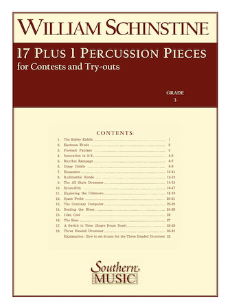 17 + 1 Percussion Pieces - hier klicken 17 + 1 Percussion Pieces - hier klicken