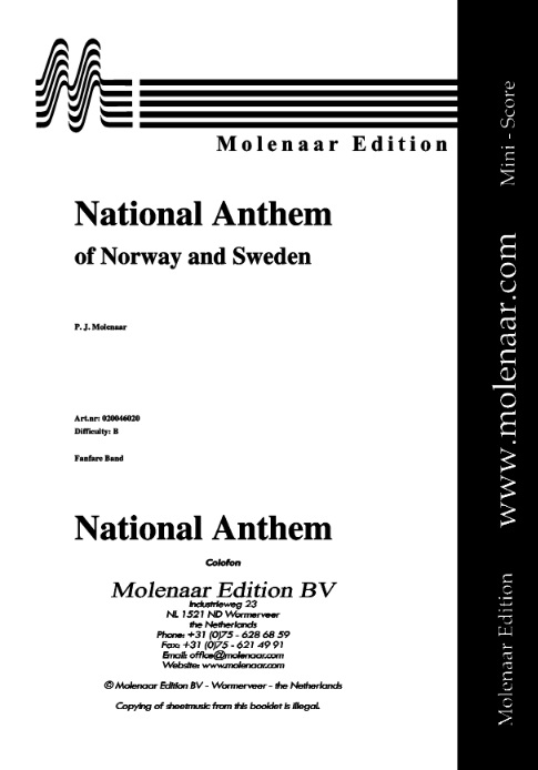 National Anthem of Norway and Sweden (Volkslied Noorwegen en Zweden) - hier klicken