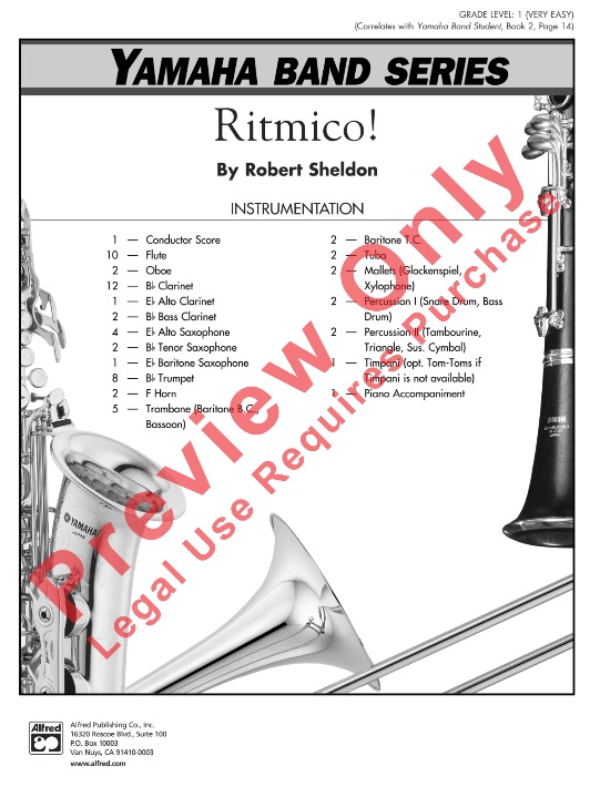 Ritmico! (Percussion Section Feature) - hier klicken