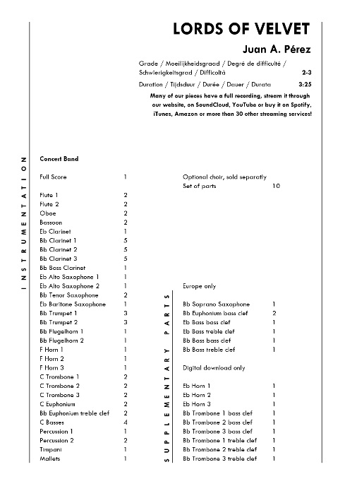 Lords Of Velvet - hier klicken