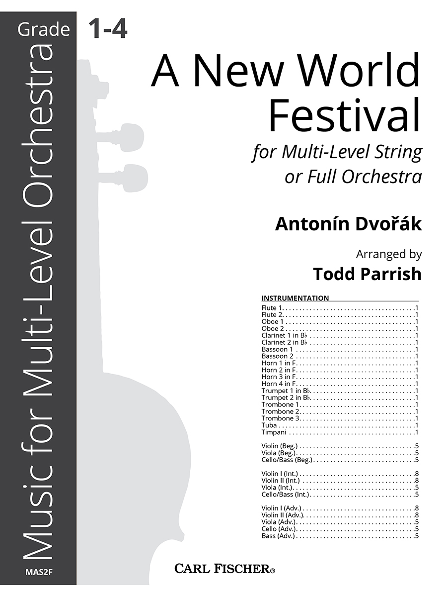 A New World Festival (Multi-Level String or Full Orchestra) - hier klicken