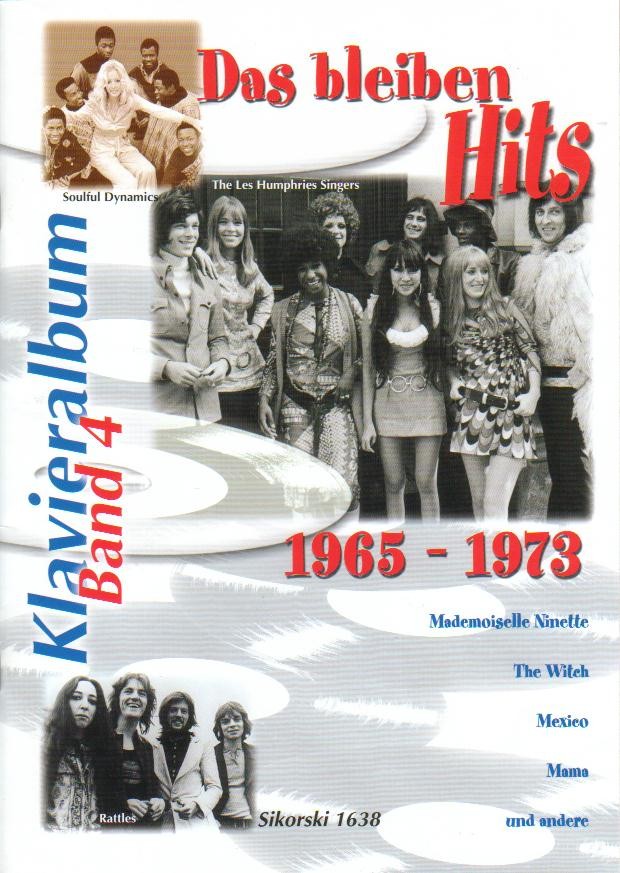 Klavieralbum 4: Das bleiben Hits 1965-73 - hier klicken