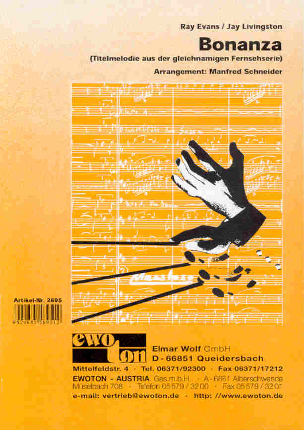 Bonanza (Titelmelodie aus der Fernsehserie) - hier klicken Bonanza (Titelmelodie aus der Fernsehserie) - hier klicken
