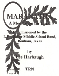 Maranatha (A Meditation for Band) - hier klicken