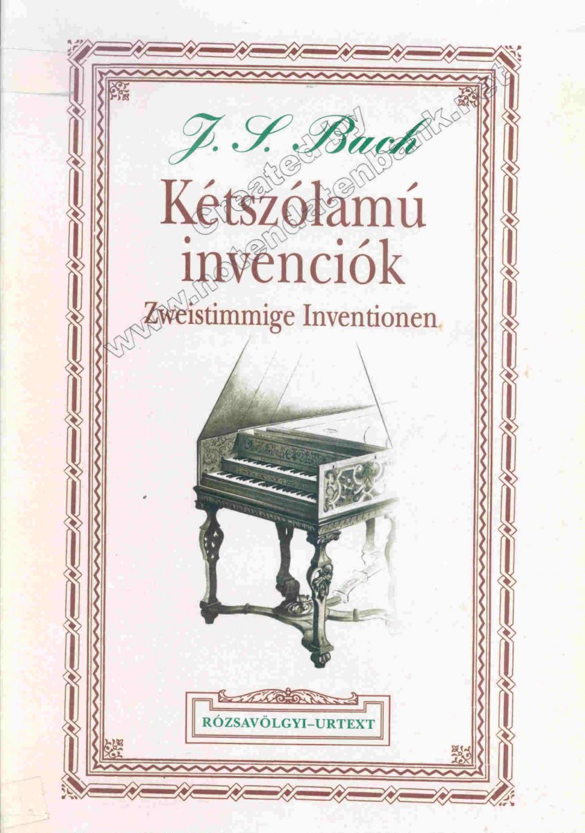 Zweistimmige Inventionen / K�tsz�lam� invenci�k - hier klicken