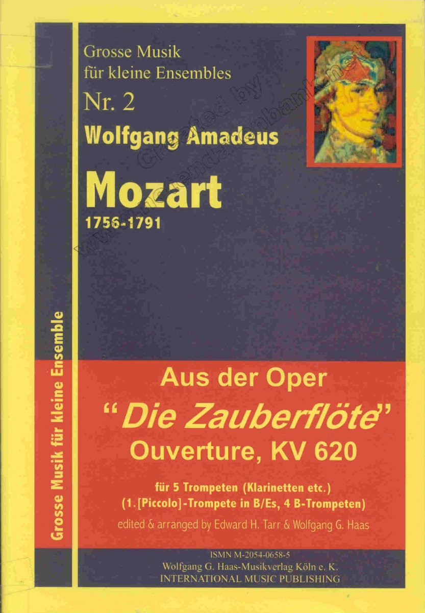 Ouverture aus der Oper 'Die Zauberflöte' - hier klicken Ouverture aus der Oper 'Die Zauberflöte' - hier klicken