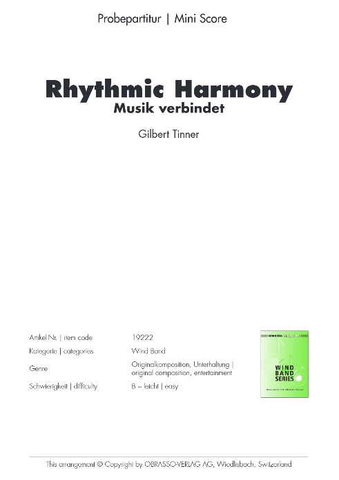 Rhythmic Harmony (Musik verbindet) - hier klicken