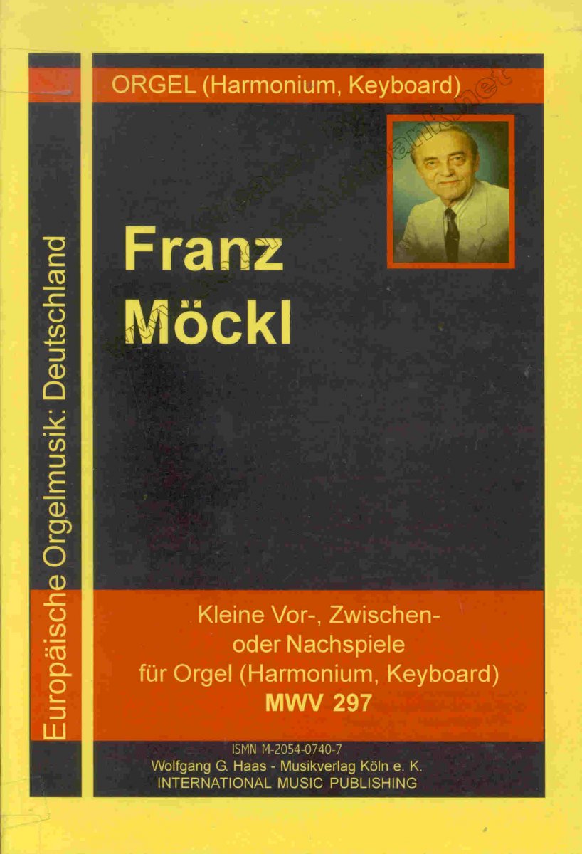 Kleine Vor-, Zwischen- oder Nachspiele fr Orgel - hier klicken
