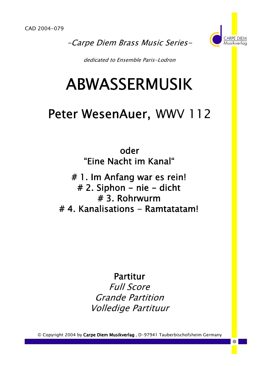 Abwassermusik - hier klicken Abwassermusik - hier klicken