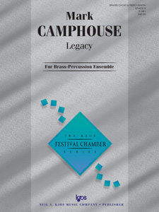 Legacy for Brass-Percussion Ensemble - hier klicken