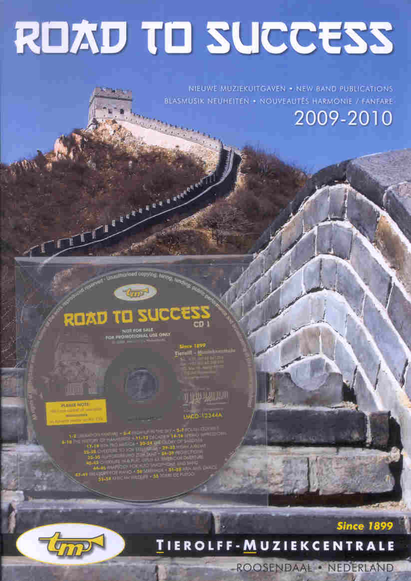 Tierolff 2009-2010: Road to Success - New Band Publications - hier klicken