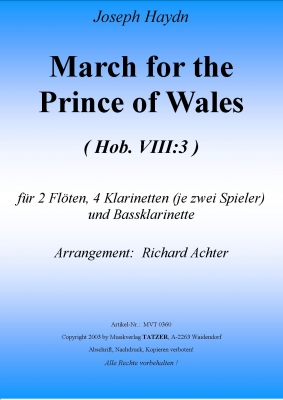 March for the Prince of Wales - hier klicken