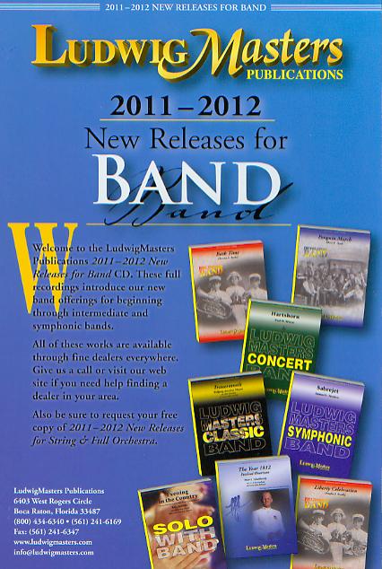 LudwigMasters 2011-2012 New Releases for Band - hier klicken