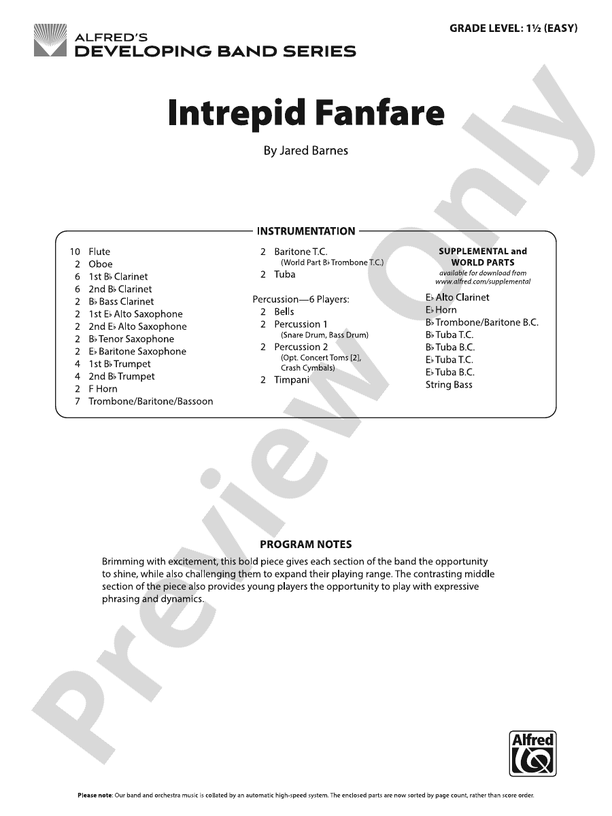Intrepid Fanfare - hier klicken