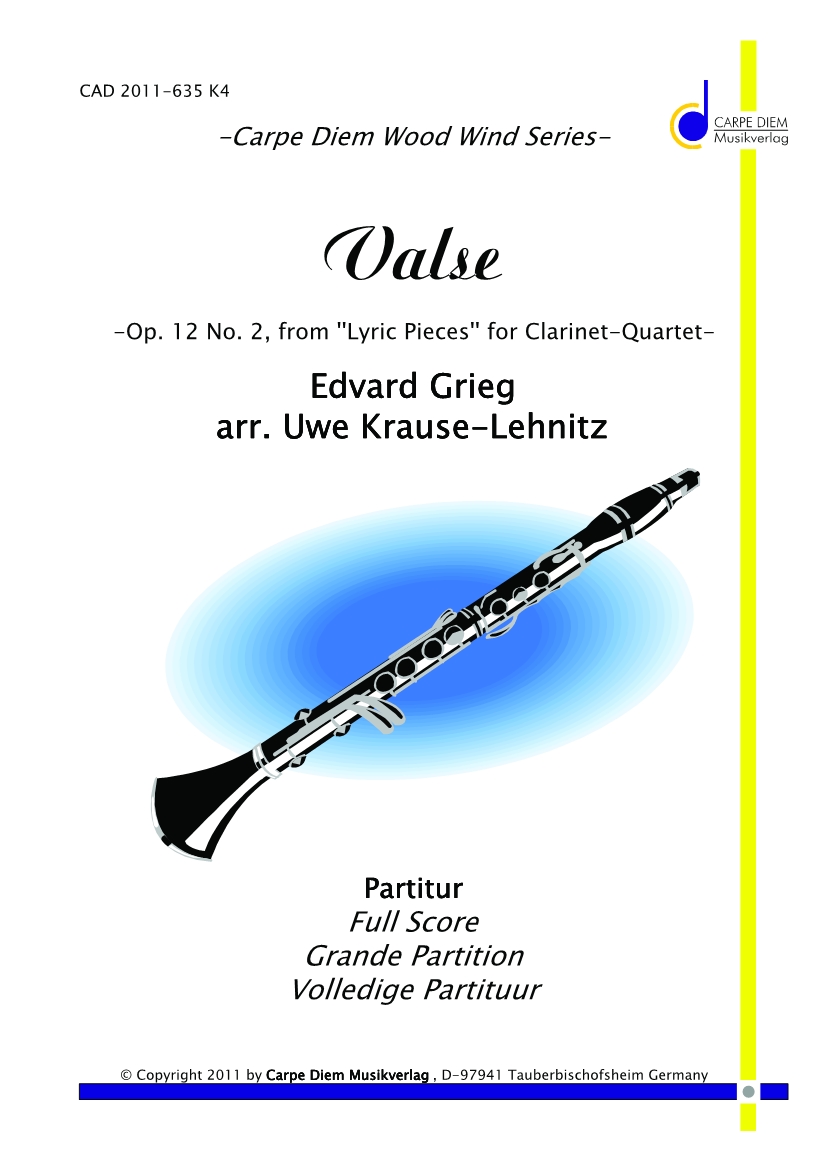 Valse from 'Lyric Pieces' - hier klicken Valse from 'Lyric Pieces' - hier klicken